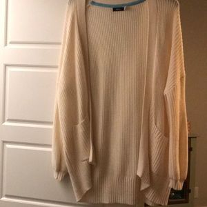 Cream cardigan